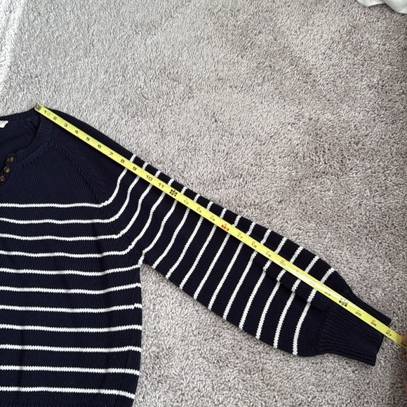 Sezane Navy Striped Leontine Jumper/ sweater. - Picture 4 of 7